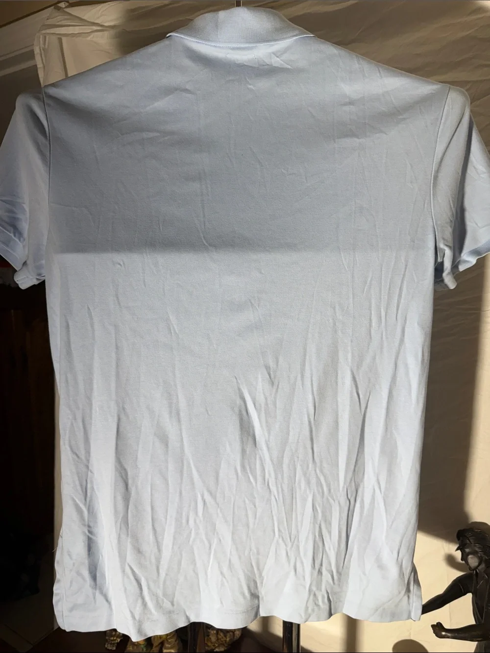 Ralph Lauren Light Blue Short-Sleeve Polo Shirt with Pony Logo